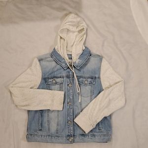 Mudd Jean jacket with hood